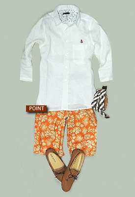 ショーツの着こなし